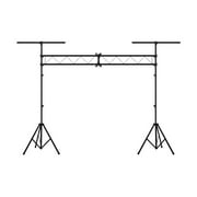 Monoprice Lighting Stand System With Truss | 220 lbs Maximum Load, Extends up to 12.5 ft tall, T-bars are 4 ft wide - Stage Right Series