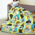 thumbnail image 6 of Salouo arious dog breeds Print Bed Blankets, Flannel Blanket Comfortable Air Conditioning Blanket Lightweight Blanket for Sofa Bed Travel & Couch-60"x50", 6 of 7