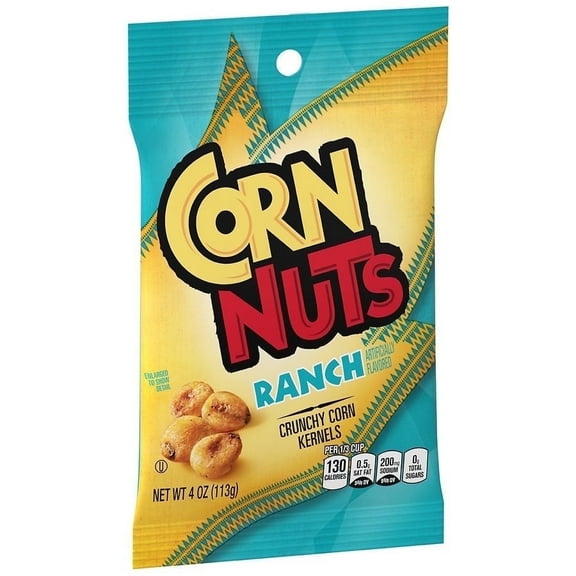 Corn Nuts Ranch Crunchy Corn Snack 4.0 oz Pack of 2