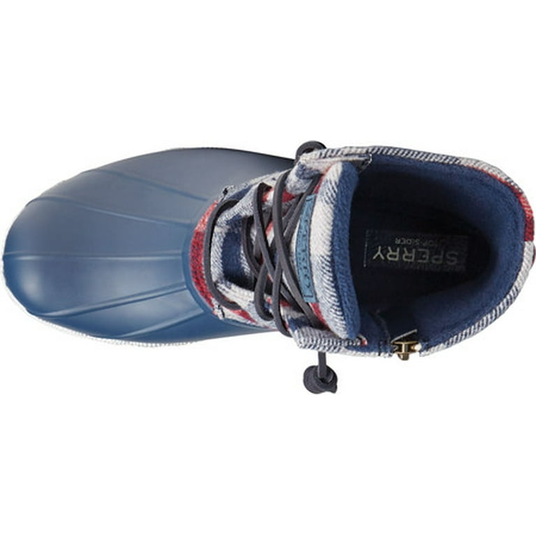 Womens sperry cheap plaid duck boots