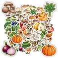 thumbnail image 5 of 35pcs Colorful Food Stickers Kids Stickers  Realistic Vegetable Stickers DIY Stickers for Laptops Notebooks Suitcases, 5 of 9