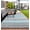 Four colors - blue/grey/black/white, variant on Waterproof & Reversible Outdoor Rug – Durable Patio Carpet for Camping, RV, Deck, Picnic, Porch, Backyard – Lightweight, UV & mark Resistant