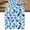 Blue, variant on Spring Leaves Cotton Linen Table Runner for Dining Kitchen, Blue Plants Country Botanical Leaf Wedding Outdoor Party Tablerunners Decoration, Dresser Scarf Coffee Tablecloth Runners 13x36 Inches