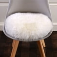 thumbnail image 5 of Soft Faux Fur Rug Household Bedroom Warm Mat Sofa Chair Desk Pad Round Carpet, 5 of 5