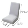 thumbnail image 2 of Chair Covers Elastic Dining Chair Covers Stretchable Tablecloth Set for Kitchen Dining Room(1Pcs) Rkxzt, 2 of 9