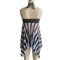 thumbnail image 4 of jsaierl Maillot de Bain Femme une Pièce Robe de Bain Dos Nu Imprimé Tropical Noué devant Maillot de Bain Fluide Été Col en V Robe de Bain Haute Basse pour Plage Fête Vacances, 4 of 6