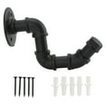 thumbnail image 2 of Hanging Clothes Hook, Convenient To Use Elegant Water Pipe Design Wall Mounted Clothes Hanging Rack Assembly Needed  For Home, 2 of 8