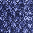 thumbnail image 1 of Ahgly Company Indoor Square Patterned Light Slate Blue Area Rugs, 4' Square, 1 of 6