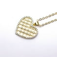 thumbnail image 5 of Charm Chain Necklaces For Women - Women's Heart Pedant Chain 20 Inches 18kt Gold Plated, 5 of 5