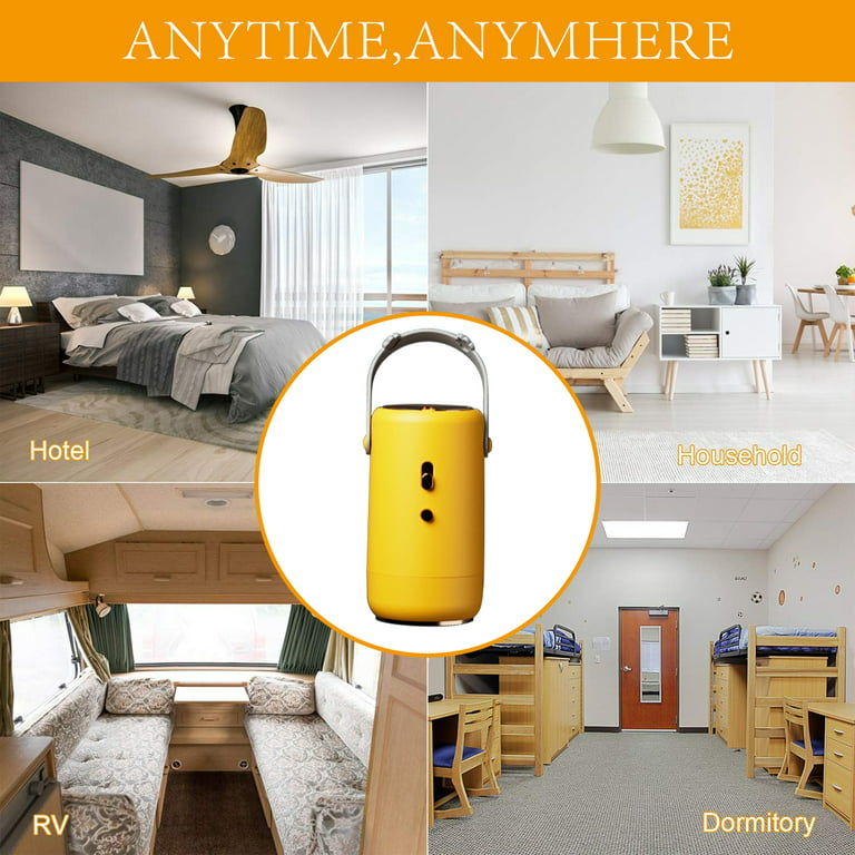Homore Portable Clothes Dryers Mini Travel Dryer, Premium Travel Accessories  for Underwear Home Houehold Supplies Yellow 