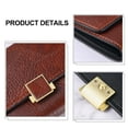 thumbnail image 3 of Tarjetero de cuero suave para tarjetas de crédito de Dinheiro Business, paquete de tarjetas de seguridad para organizadores, billetera, 3 of 5