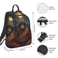 thumbnail image 2 of Disketp Banana Leaf Meditating Gorilla Mochila Ligera e Impermeable, Mochila de Día Resistente para Viajes, Senderismo y Uso Diario para Hombre y Mujer, 2 of 7