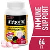 Airborne 1000mg Vitamin C Immune Support Chewable Tablets, Multivitamin Supplement, Very Berry Flavor, 64 ct
