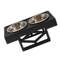 thumbnail image 4 of <p>Elevated Dog Bowl, Adjustable Height Double Elevated Dog Bowl  For Large Dog</p>, 4 of 8