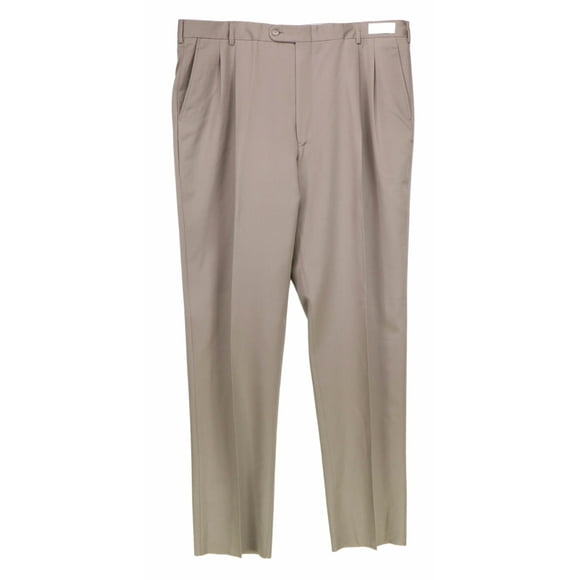 Pantalons Habillés pour Hommes Brown Super 100s - 42