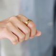 thumbnail image 3 of ORUYROP 6mm/8mm Titanium Steel Black/Silver/Gold Fidget Ring Engraved Small Cross Stainless Steel Spinner Rings Stress Relieving Anxiety Ring Engagement Wedding Promise Band for Women Men Boys, 3 of 7