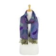 thumbnail image 3 of Paisley Pattern Tow Layered Woven Pashmina Shawl Scarf Wrap Stole, 3 of 4