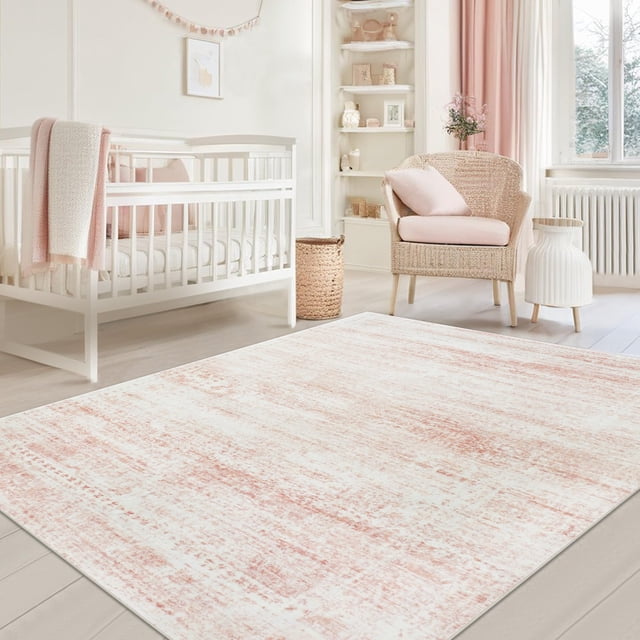 Alfombra lavable de 150 x 210 cm para sala de estar o dormitorio