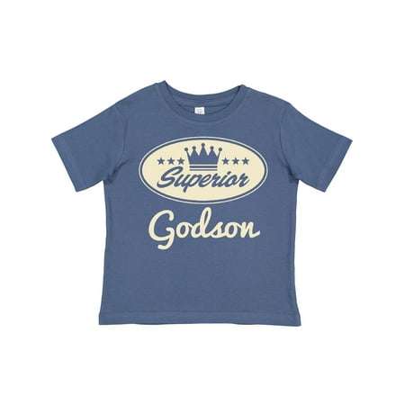 

Inktastic Godson Vintage Superior Gift Toddler Boy Girl T-Shirt