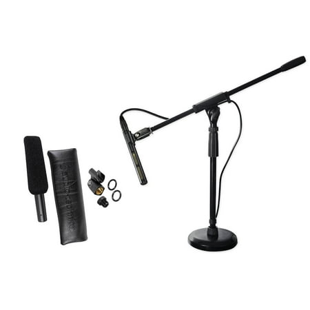 Audio Technica AT875R Short Shotgun Condenser Microphone w/ Line+Mic