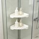thumbnail image 5 of Estante esquinero para baño sin taladro – Organizador de ducha adhesivo de pared con forma de triángulo para inodoro, bañera, lavabo y cocina., 5 of 6