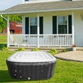 thumbnail image 4 of Square Hot Tub Cover, Energy Saving Lid PVC Insulated Inflatable Hot Tub Cover Easy To Maintain Dustproof Protective  for Outdoor, 4 of 8
