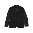 thumbnail image 1 of Ralph Lauren Mens Classic-Fit Black Paisley Two Button Blazer Jacket black 42, 1 of 1