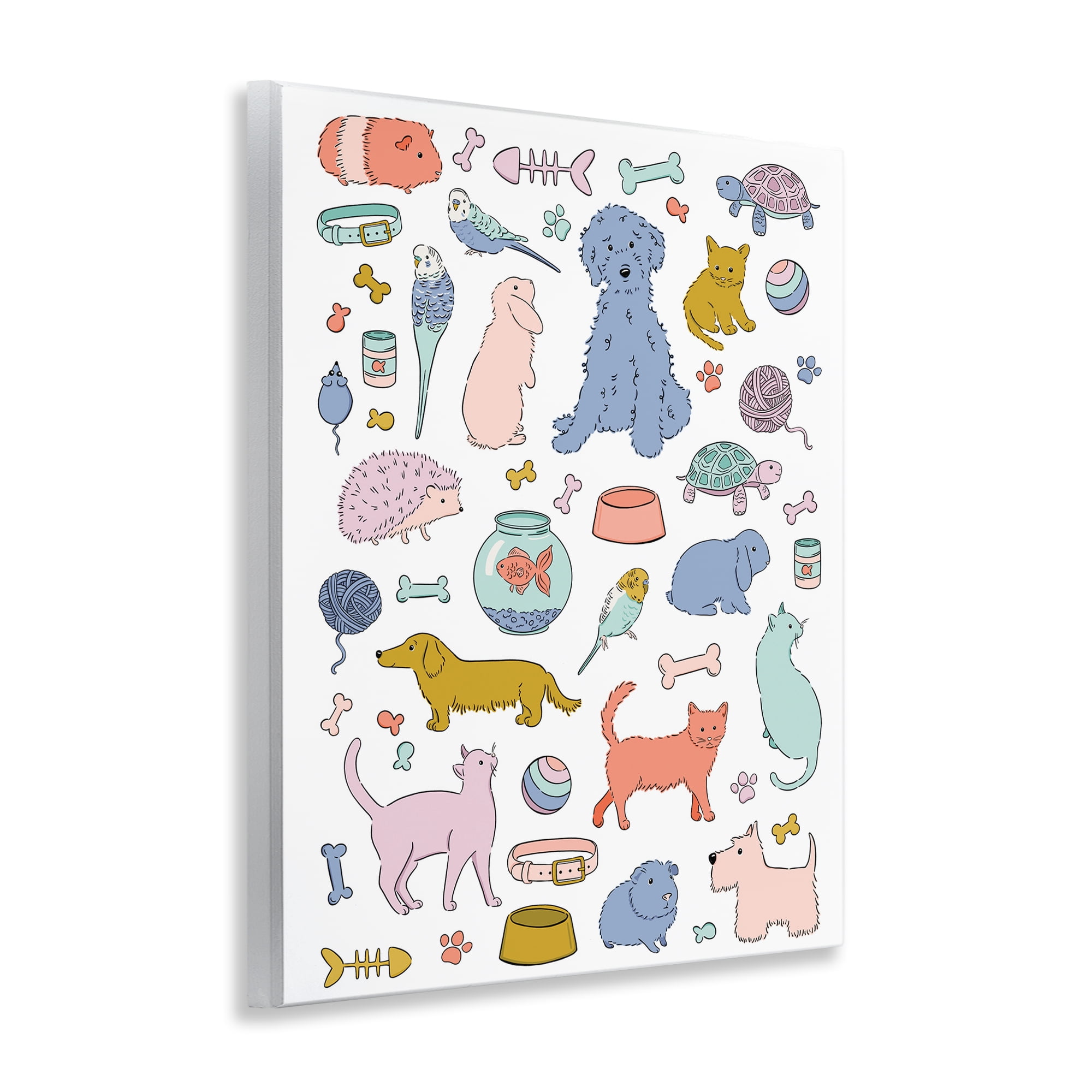 Stupell Industries Pet Shop Menagerie Wall Plaque Art, design by Bethany Sandoval