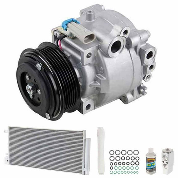 For Chevrolet Trax 2015 A/C Kit w/ AC Compressor Condenser Drier - BuyAutoParts