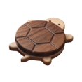 thumbnail image 2 of Posavasos de Madera con Forma de Tortuga de Dibujos Animados, Decorativo, Multifuncional, Resistente Al , Accesorio de Mesa para El Hogar, Elegan, 2 of 9