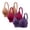 Womens Bras Black, variant on S-5X Plus Size Bras for Women No Underwire 3 Pack Push Up Bralettes for Women Lightweight Full-Coverage Support BC-Cup Underwear Bra
