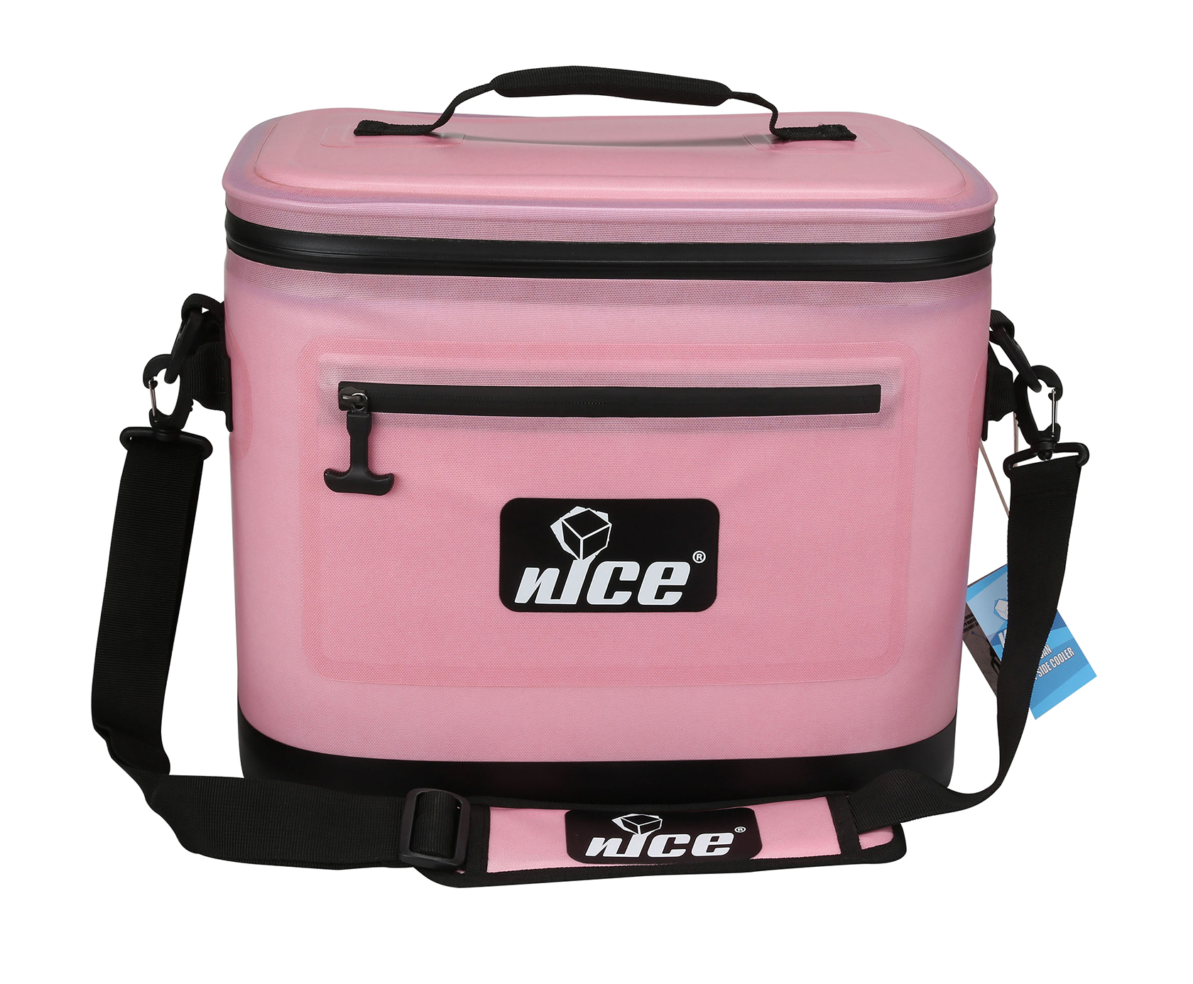 nICE CLE521254 Pink 30 Can Soft Sided Cooler