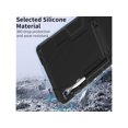 thumbnail image 3 of Case for Samsung Galaxy Tab S9 11 inch/S9 FE 5G 10.9 inch 2023 with Kickstand, Heavy Duty Shockproof Protective Cover with Pencil Holder, Stylus Pen, 3 of 7