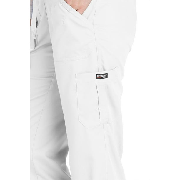 Grey's Anatomy Women's 4245 Junior Fit 4-Pocket Elastic Back Scrub