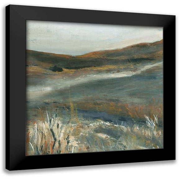 Robinson, Carol 12x12 Black Modern Framed Museum Art Print Titled - Copper Dusk II