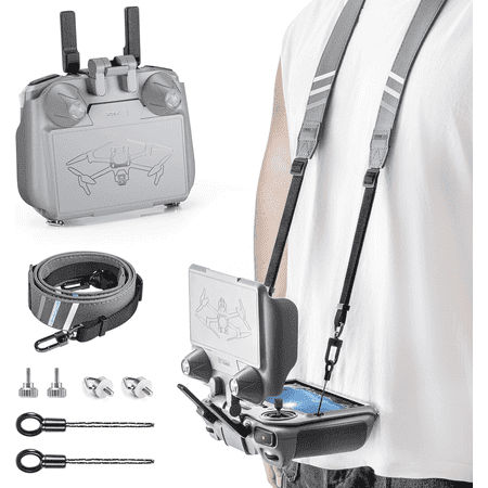 STARTRC Mini 5 Pro Sun Hood+Lanyard for DJI RC 2 and RC Controller,Upgraded 3-in-1 Sunshade Screen Protector for DJI Mini 5/4/3 pro/Neo 2/Air 3s /Mavic 3 Pro Accessories