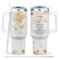 thumbnail image 1 of Vaso térmico Muilzon para hermanas 1.2L con asa y popote, 1 of 7