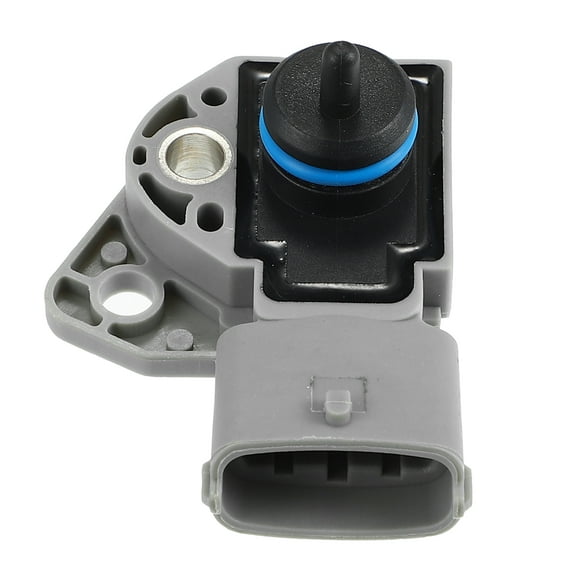 Unique Bargains Fuel Pressure Sensor on Fuel Rail Fits for Volvo S60 S80 Engine Fuel Rail Pressure Sensor 31272730 Black, Gray