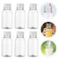 thumbnail image 5 of Yongwei Yogurt Containers 15pcs Plastic Empty Juice Bottles with Caps Clear Milk Bottles Water Bottles Beverage Bottle, 5 of 11
