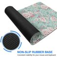 thumbnail image 6 of Long Mouse Pads for Desk,Pioneer Flower Floral Print Pattern Desk Mats on Top Of Desks, Desk Mouse Pad Extra Large with 3mm Non-Slip Base and Stitched Edge for Gaming,Office,Work,Home 31.5"x15.7", 6 of 6