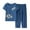 Blue, variant on ibuvkizy Two Piece Sets for Women,Summer Casual Outfit Sets,Women Jogger Outfit Plus Size,Women's Summer Cotton Linen Set Short Sleeve Round Neck Printed Tops Pants Set,Womens Clothing