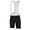 Color:White, variant on Men Cycling Bib Shorts Padded Cycle Tights with Strap & Pocket, Leg Grippers Cycle Quick Dry Shorts for Comfortable Fit