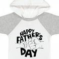 thumbnail image 4 of Inktastic Happy Father's Day Parent-Child Fist Bump Boys or Girls Baby Bodysuit, 4 of 5