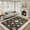 Brown, variant on 2x3 Area Rug Washable Entryway Small Rug, Vintage Boho Oriental Front Door Mat, Non-Slip Rubber Backing Stain Resistant Floor Mat for Entrance, Bathroom, Kitchen, Hallway.