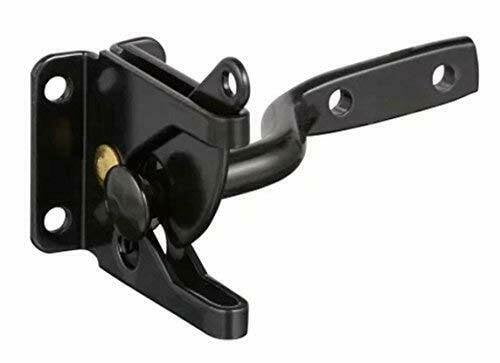 Metal Rownd Up Double Lockable Gate Latch For Wood Iron Fences and Doors 5 Pk 