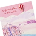 thumbnail image 4 of Tarjeta de felicitación Hallmark Paper Wonder Globo aerostático, 4 of 8