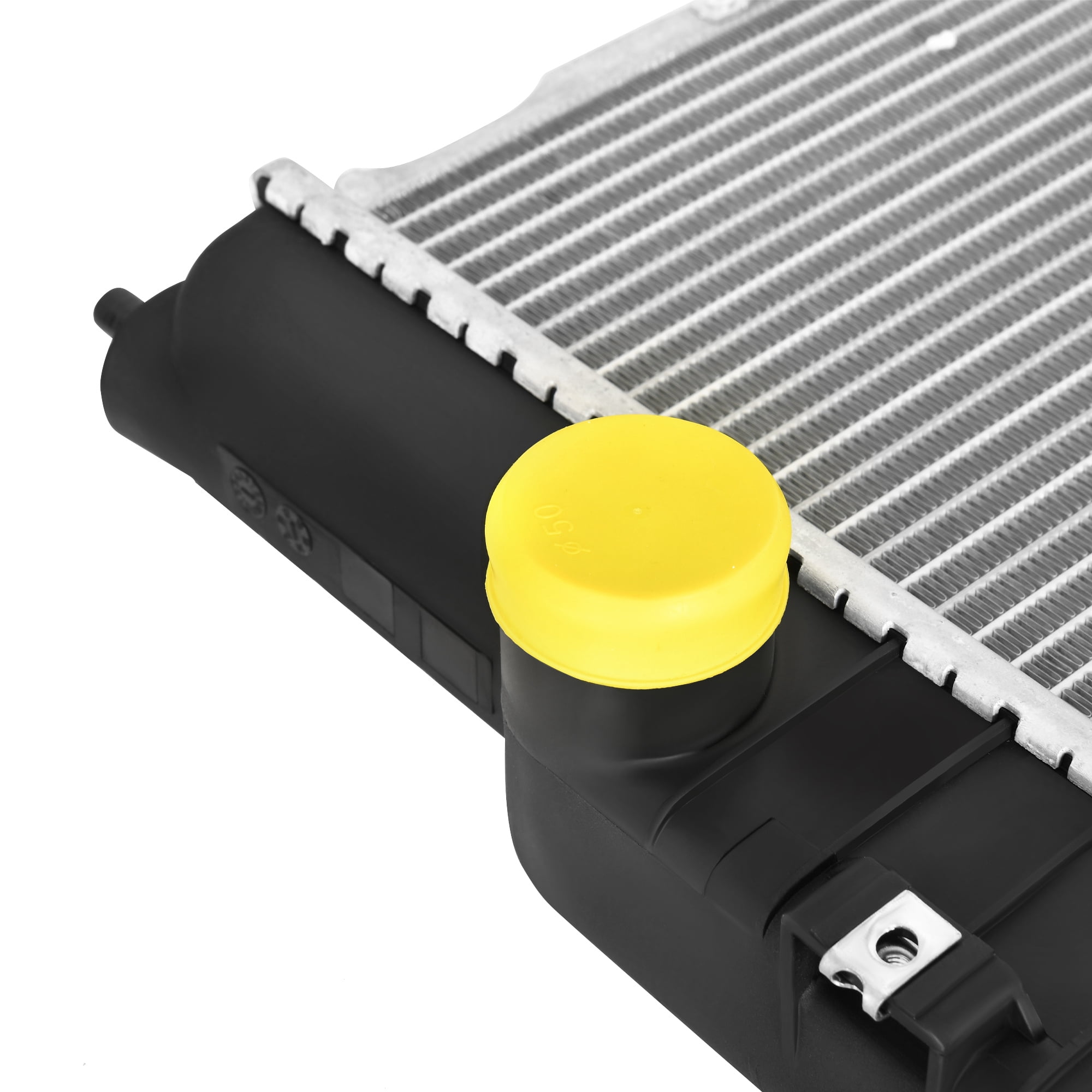 LEDKINGDOMUS Aluminum Radiator for 1994-2000 2002 Dodge Ram 2500 Ram 3500 5.9L L6 Diesel OEM Replacement (No Cap Included)