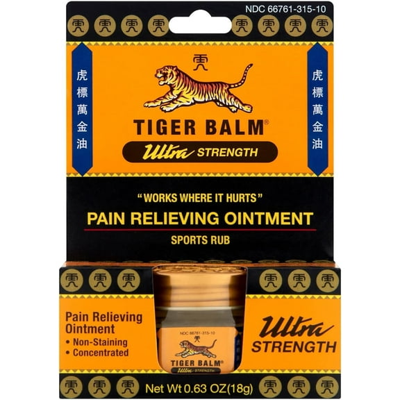 Tiger Balm Tiger Balm,Ultra Strngth.63 Ounce