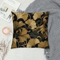 thumbnail image 2 of RUIYC Floral Ginkgo Leaves Pillow Covers, Pillow Cover Cushion Case for Bed Couch Sofa Farmhouse Decorative, 1 Pcs, 2 of 5