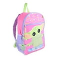 Star Wars Baby Yoda Girl's 5Piece Set Backpack Pink